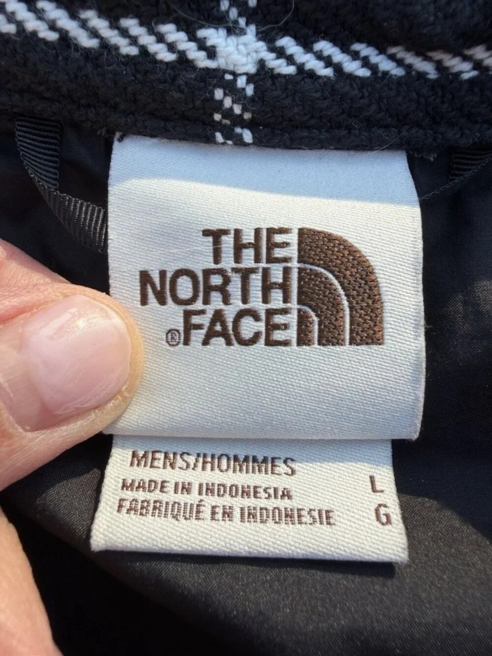The North Face Valley Twill Utility Shacket TNF black grid lined L gorpcore hike